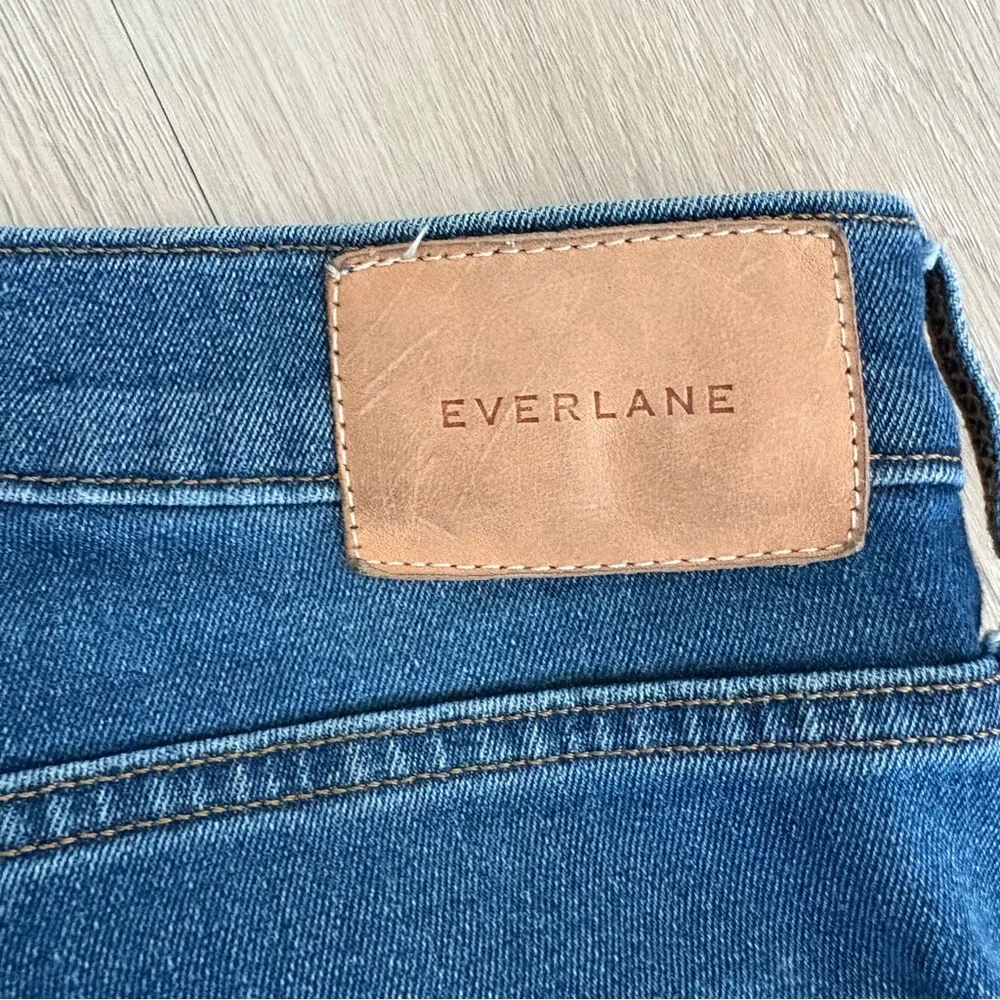 Everlane Womens The Vintage Skinny Jean 26 Ankle Blue Medium Wash Denim Cotton